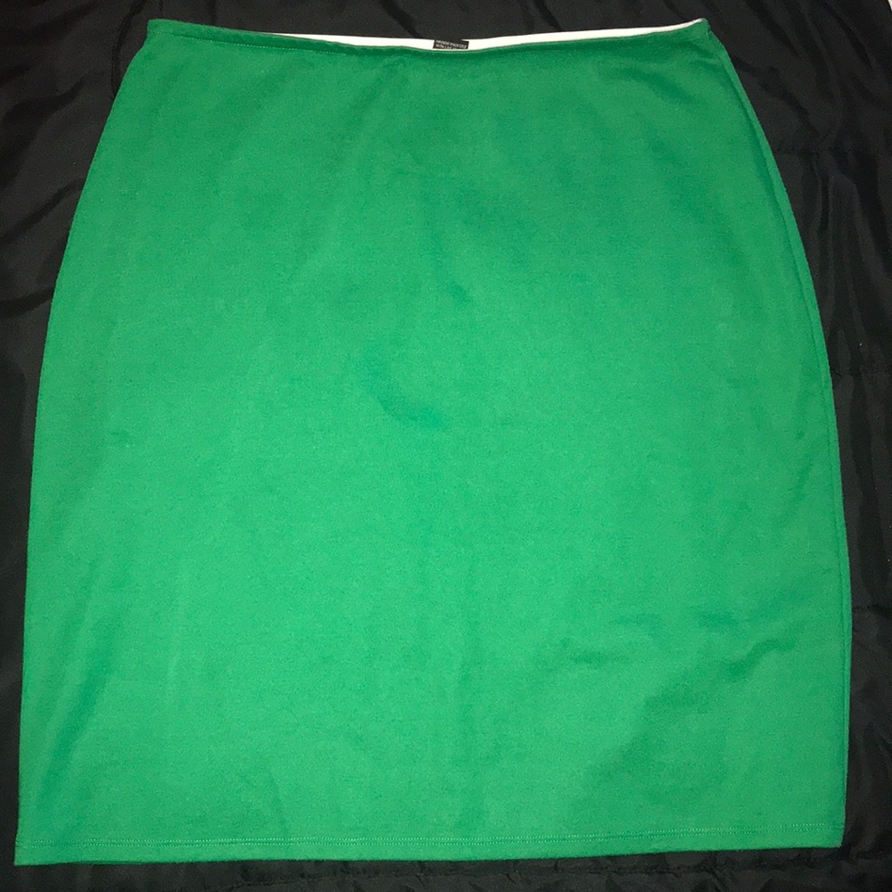 Green Office Skirt